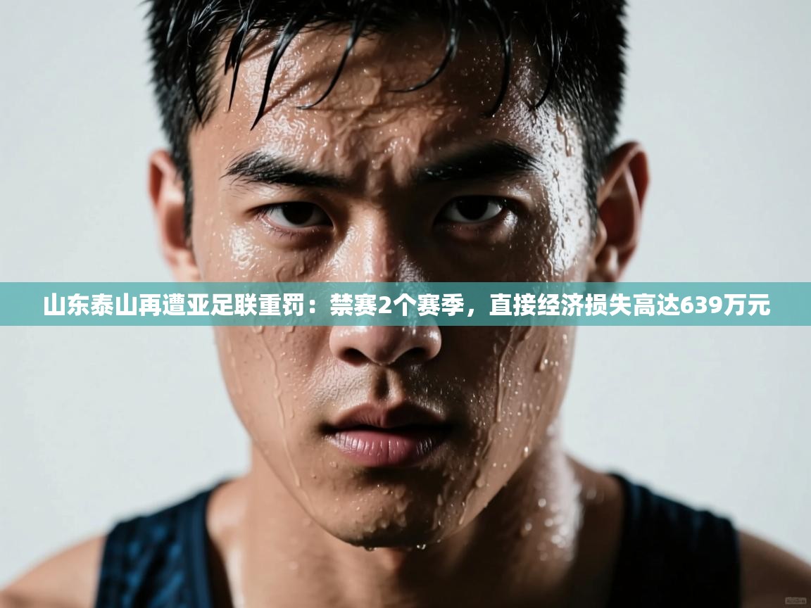 山东泰山再遭亚足联重罚:禁赛2个赛季,直接经济损失高达639万元