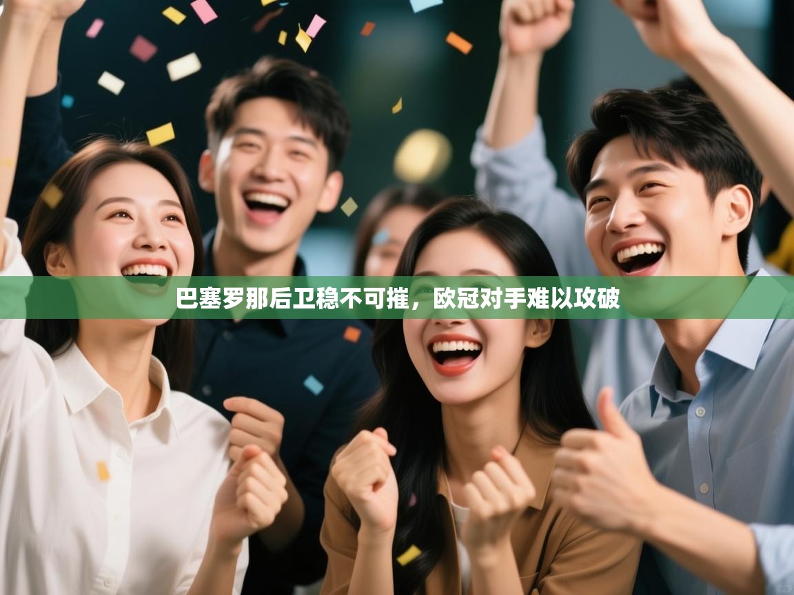 巴塞罗那后卫稳不可摧,欧冠对手难以攻破